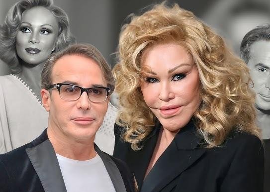 Zbliżenie na twarz Jocelyn Wildenstein, ukazujące charakterystyczne rysy zmienione przez liczne operacje plastyczne, które przyniosły jej przydomek